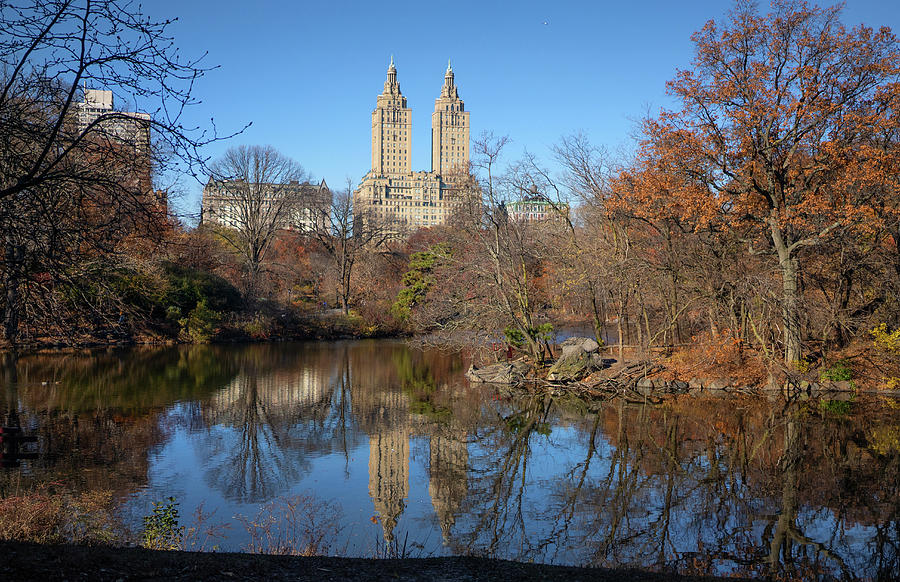 Reflections in Central Park Photograph by Diane Arnaout - Pixels