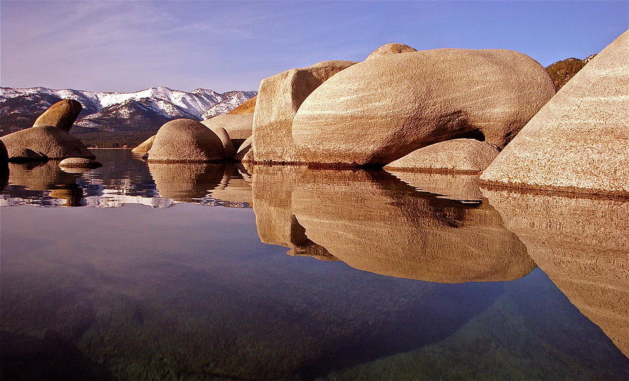 Reflections in Granite Photograph by Geoff McGilvray