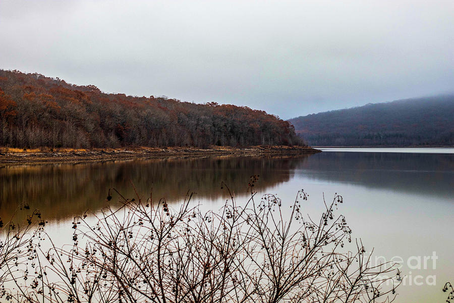 Reflections in Lake Fort Smith Photograph by Peter Stawicki - Fine Art ...