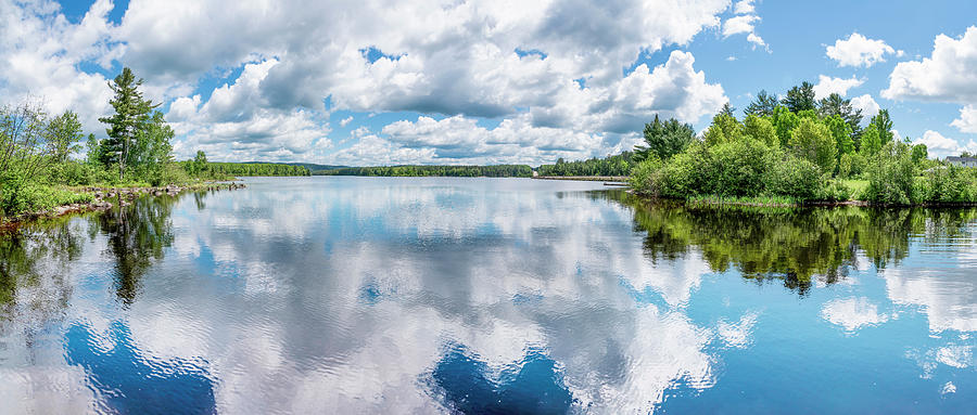 Nature Photograph - Reflections in the Ottawa River by John Twynam
