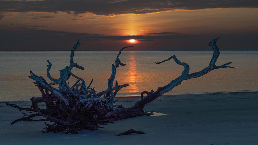 Beach Photograph - Reflections of an Atlantic Sunrise by Gordon Elwell
