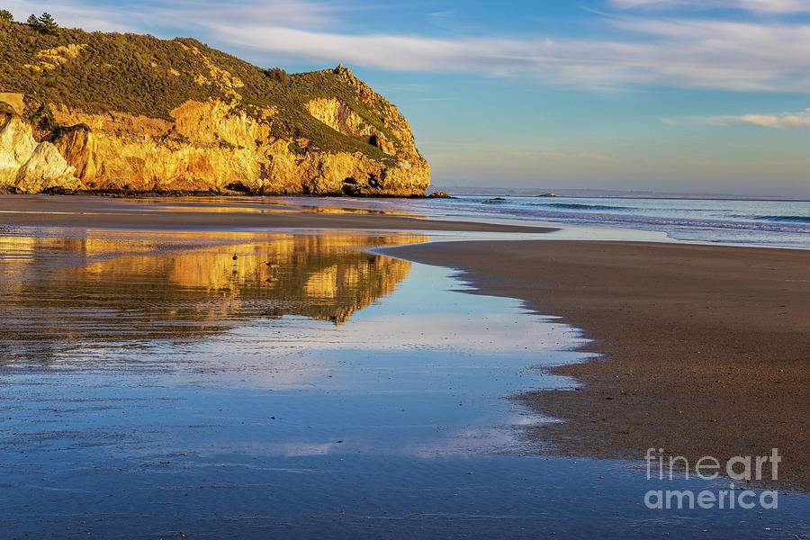 Reflections of Avila Beach Photograph by Mimi Ditchie