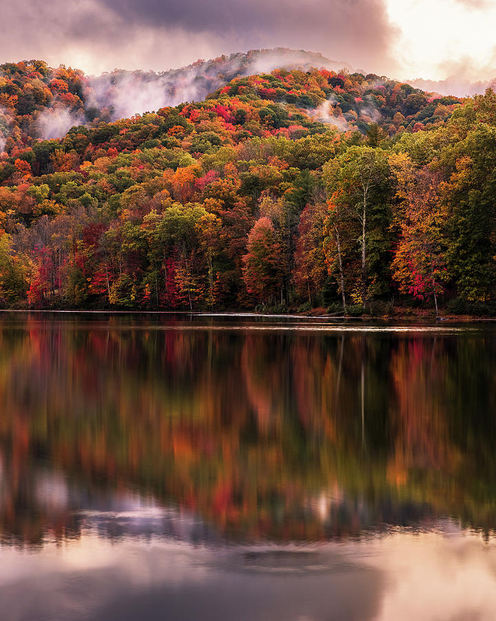 Reflections of Fall Photograph by SC Shank