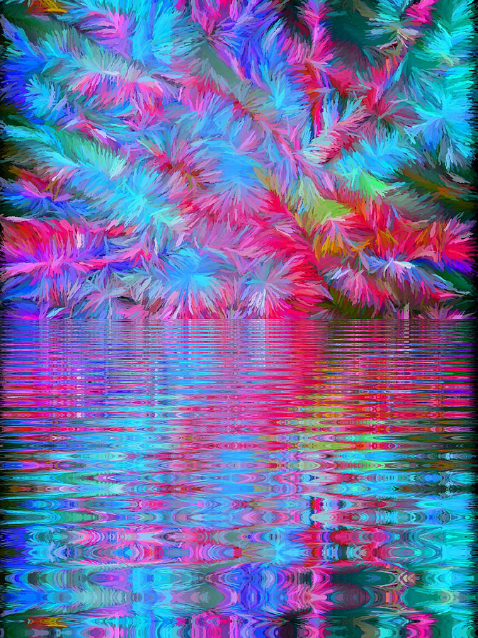 Reflections Of Paradise Digital Art by Steve Solomon