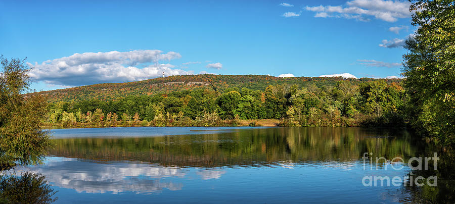 Reflections of Talcott Mountain Photograph by Lorraine Cosgrove