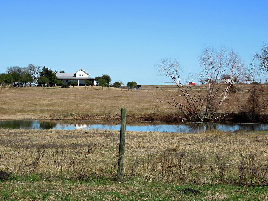 Reflections On A Texas Ranch Photograph