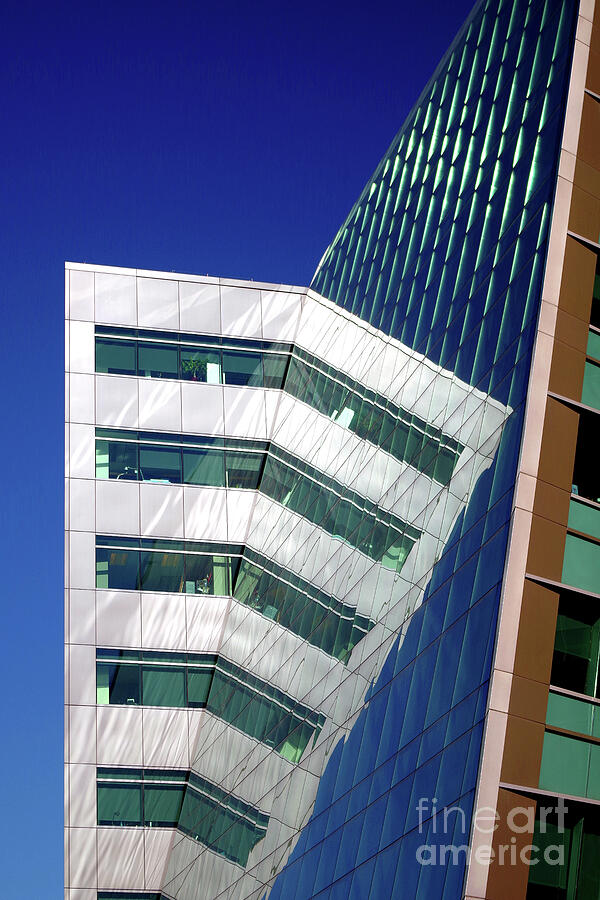 Architecture Photograph - Reflections On Design, Seattle by Douglas Taylor Architecture Photograph - Reflections On Design, Seattle by Douglas Taylor