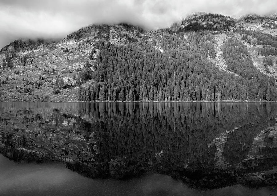 Reflections On String Lake Photograph by Dan Sproul