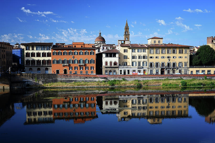 Reflections on the Arno Photograph by Steven Nelson