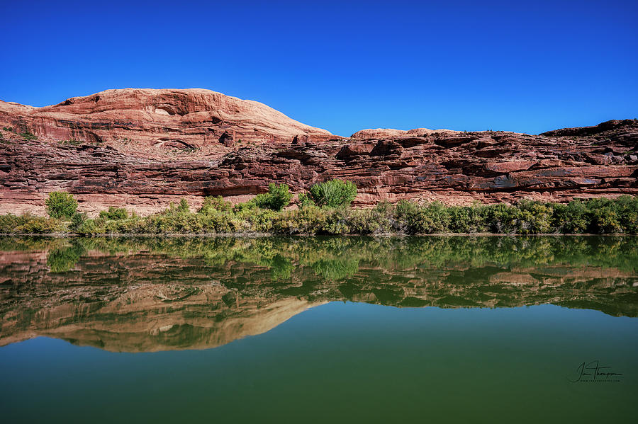 Colorado River Photograph - Reflections on the River by Jim Thompson Colorado River Photograph - Reflections on the River by Jim Thompson