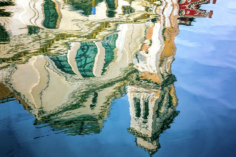 Reflections on Venice  Photograph by Harriet Feagin