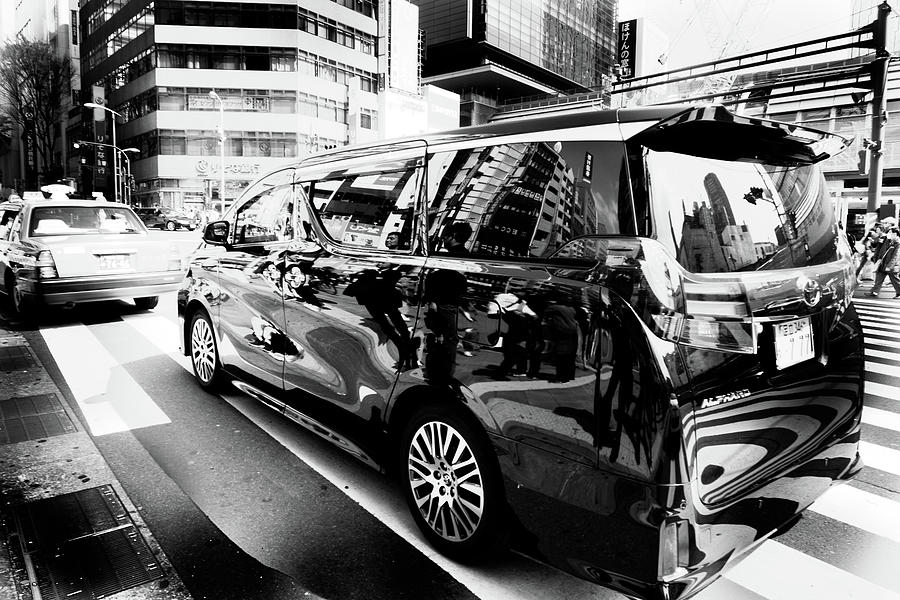 Reflections Shinjuku Tokyo Photograph by Eugene Nikiforov