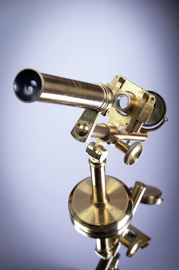 Reflective microscope Photograph by Average Images