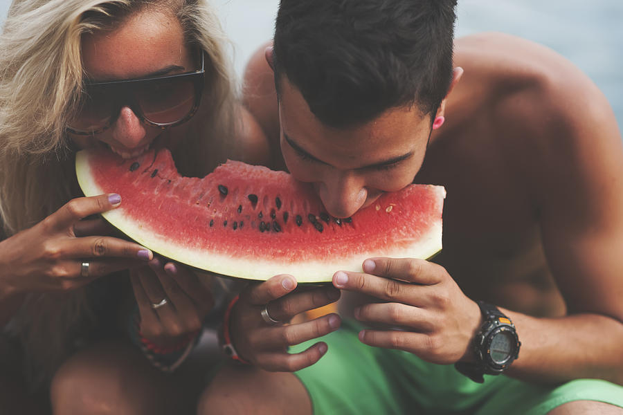Refreshing and delicious watermelon Photograph by Vesna Andjic