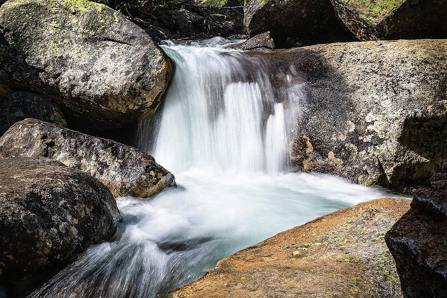 Refreshing Mini Waterfall Photograph by Gary Geddes