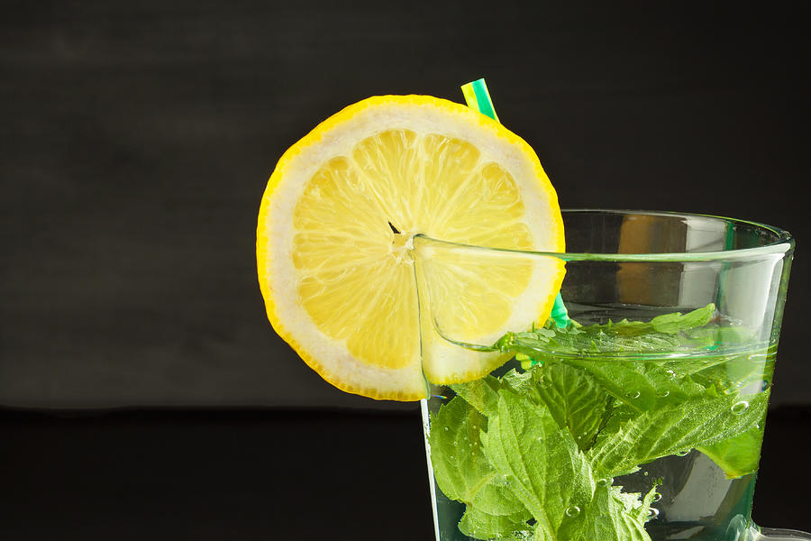 Refreshing mint and lemon. Homemade lemonade Photograph by MartinFredy