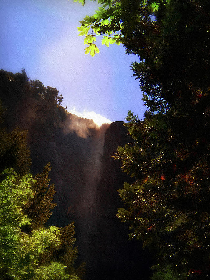 Refreshing The Soul - Bridalveil Yosemite Photograph by Glenn McCarthy Art and Photography