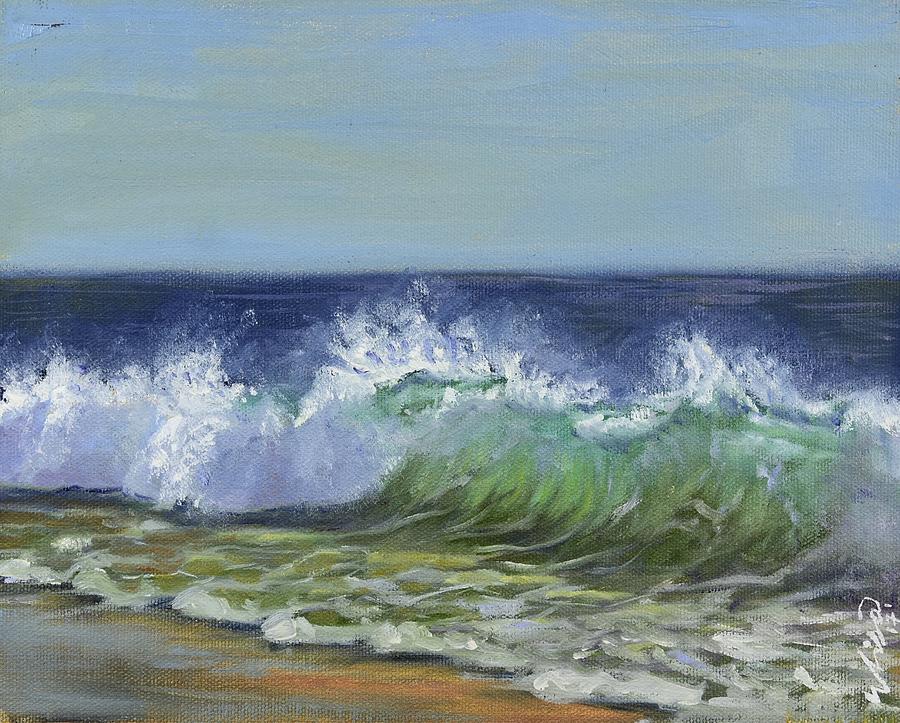 Refreshing Tide Painting by Elisa Arancibia