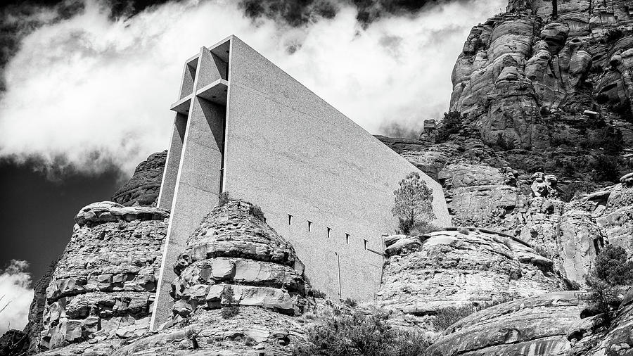 Architecture Photograph - Refuge - Chapel of the Holy Cross #3 by Stephen Stookey
