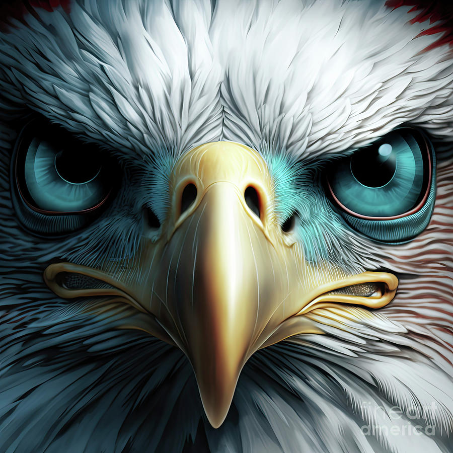 Regal Raptor Digital Art by The Golden Valley - Fine Art America