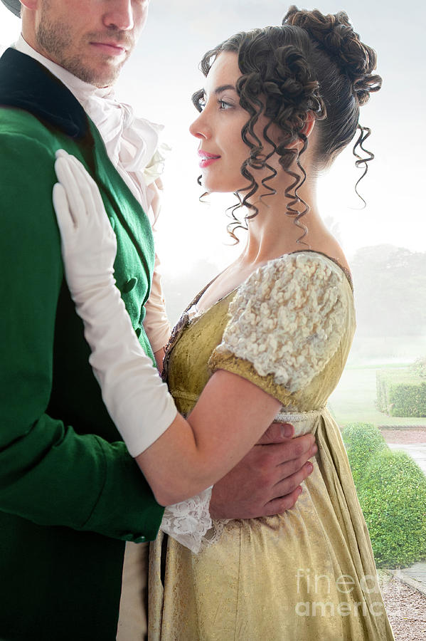 Regency Couple Embracing Close Up Photograph By Lee Avison Pixels 0579