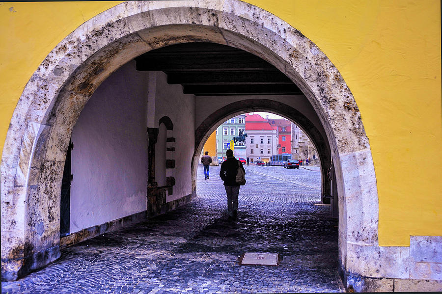 Regensburg Germany Street Scene 007 Photograph by James C Richardson