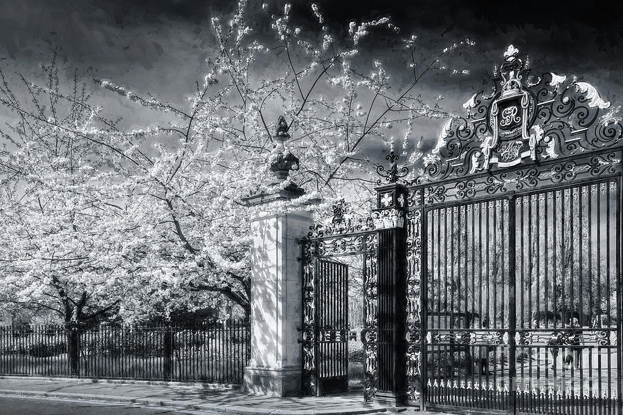 Regents Park Gateway, London - Photoart Photograph by Philip Preston