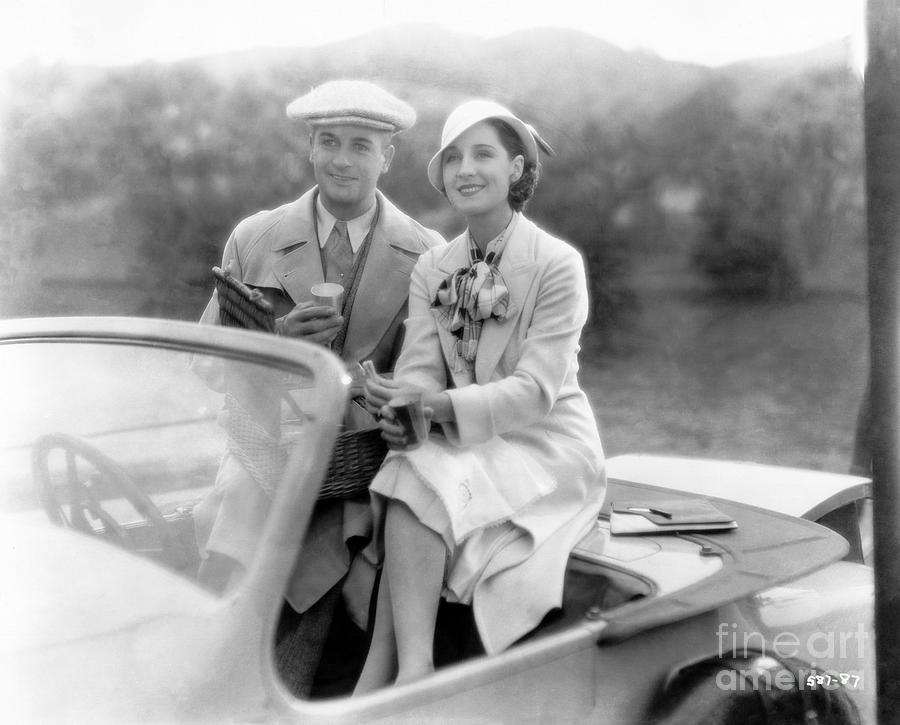 Reginald Denny - Norma Shearer - Private Lives - 1931 Photograph by Sad Hill - Bizarre Los Angeles Archive