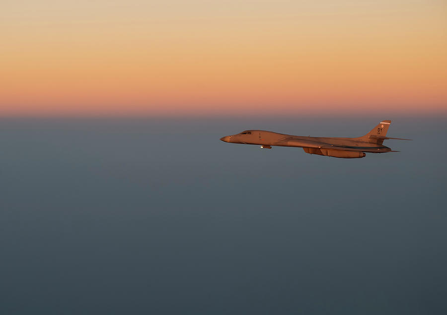 Sunset Photograph - Regional security  by US Air Force