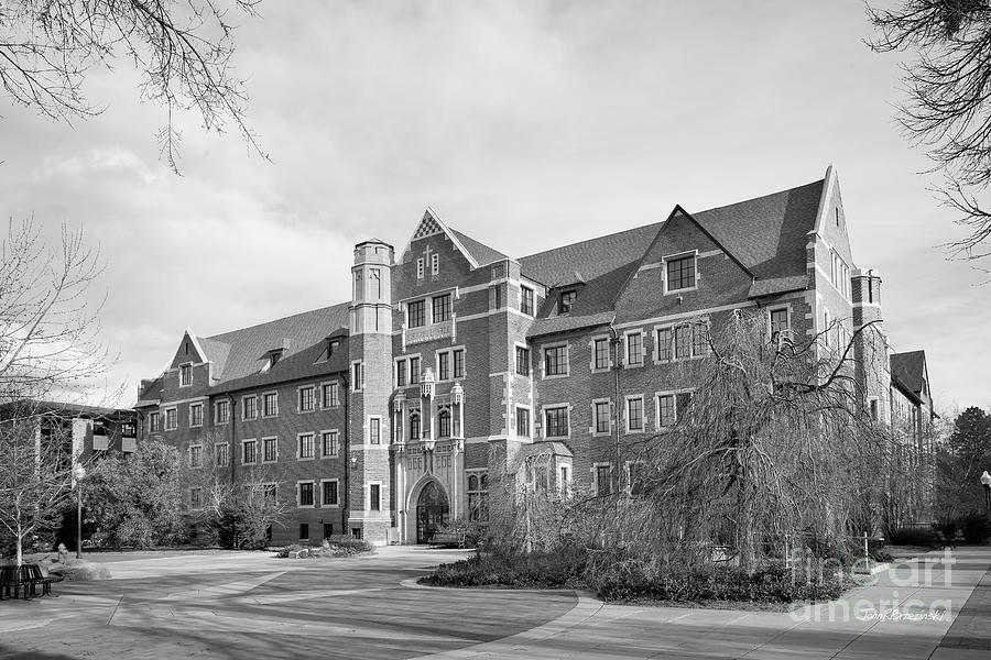 Regis University Carroll Hall Photograph by University Icons