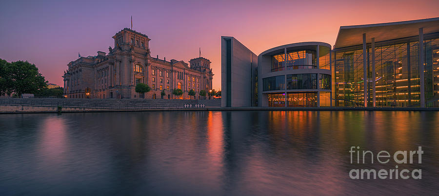 Reichstag, Berlin, Germany Photograph by Henk Meijer Photography