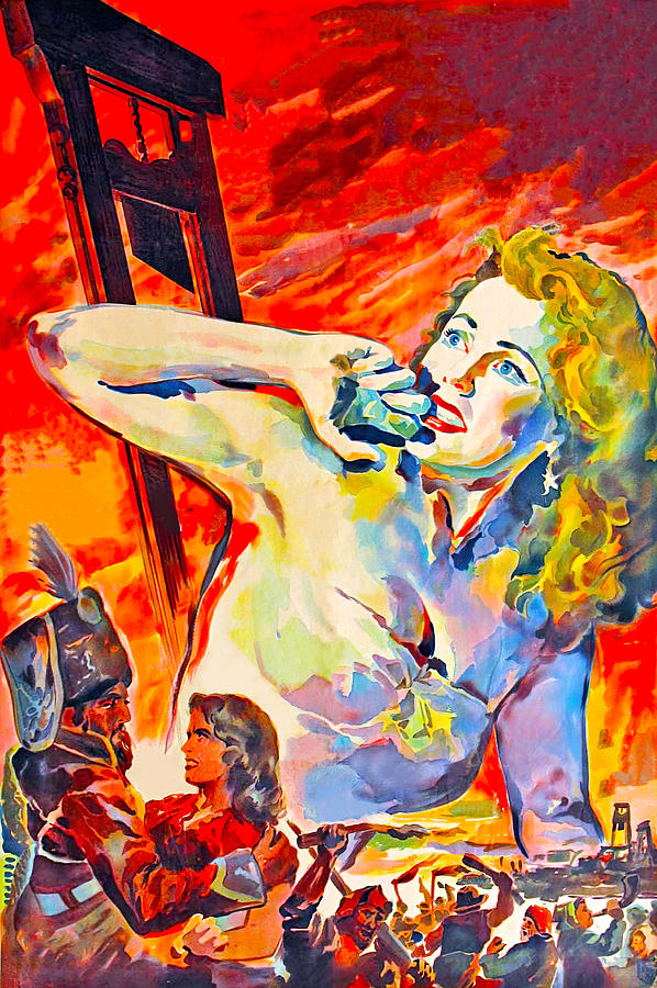 Vintage Painting - Reign of Terror, 1949, movie poster painting by Osvaldo Venturi by Movie World Posters