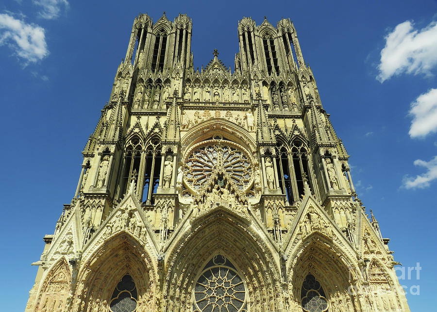 Reims Cathedral Photograph