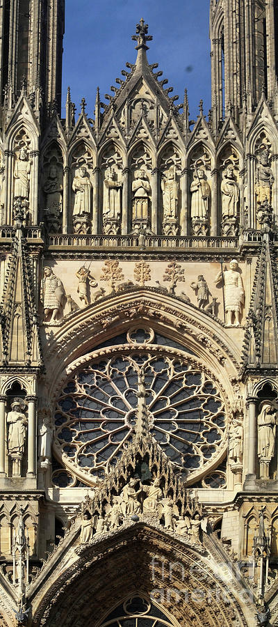Reims Cathedral France 2 Photograph by Rudi Prott
