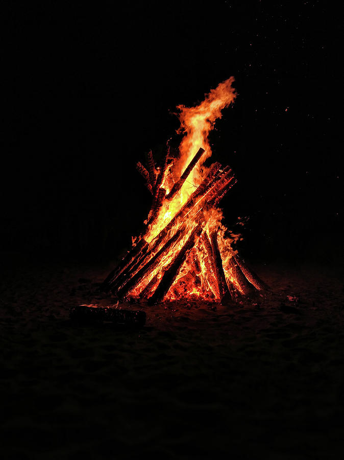 Relaxing Campfire Photograph by Running Brook Galleries - Fine Art America