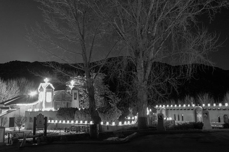 Religiouscape El Santuario de Chimayo Full Moon Night Chimayo NM M20i ...