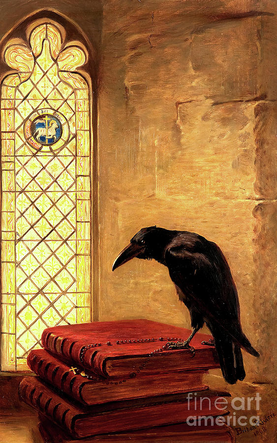 Remastered Art A Saint from the Jackdaw of Rheims by Briton Riviere 20240209 Painting by - Briton Riviere
