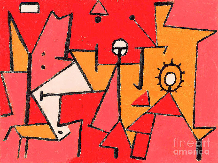 Remastered Art Heat by Paul Klee 20240118 Painting by - Paul Klee