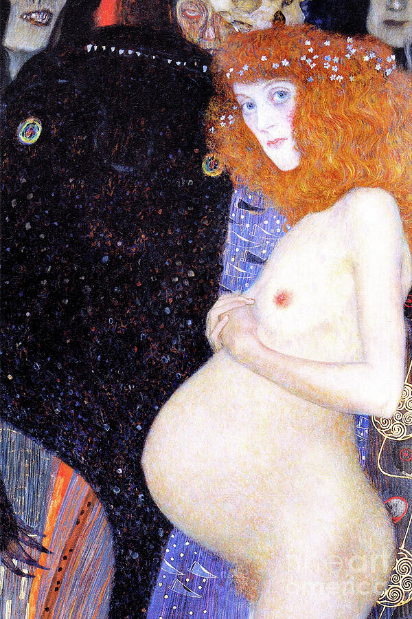 Remastered Art Hope by Gustav Klimt 20240226 v2 Painting by - Gustav Klimt