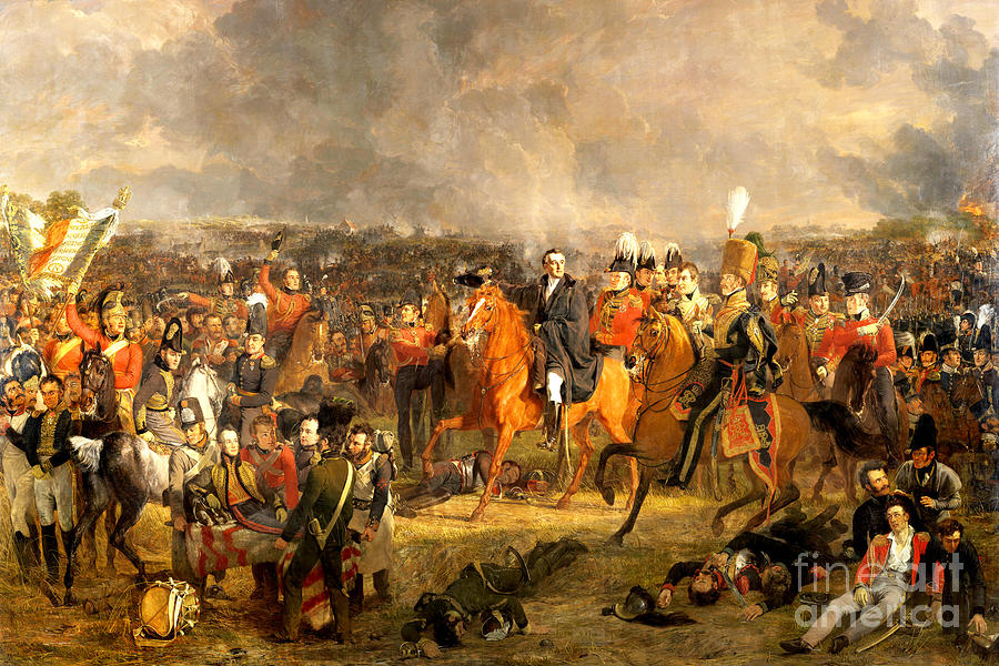 Remastered Art The Battle of Waterloo by Jan Willem Pieneman 20230412 ...