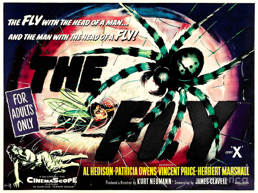 Remastered Art The Fly 20230821 Mixed Media by Movie Studio Artist