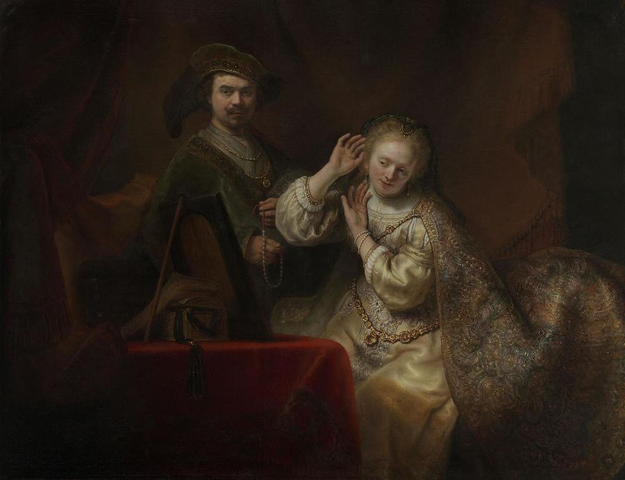 Rembrandt and his Wife Saskia Painting by Ferdinand Bol - Fine Art America