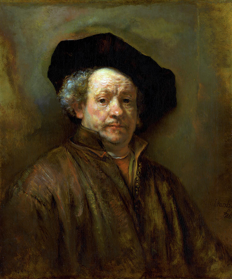 Rembrandt Painting - Rembrandt by Long Shot
