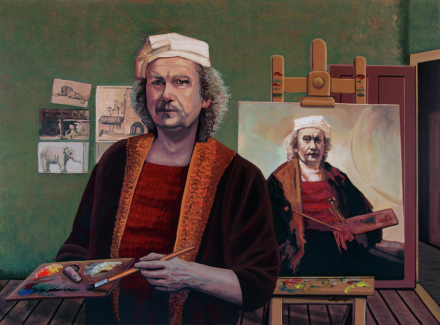 Rembrandt Painting Painting by Paul Meijering