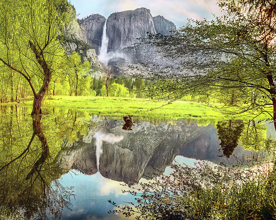 REMEMBERED LANDSCAPE, Yosemite National Park, California Photograph by Don Schimmel