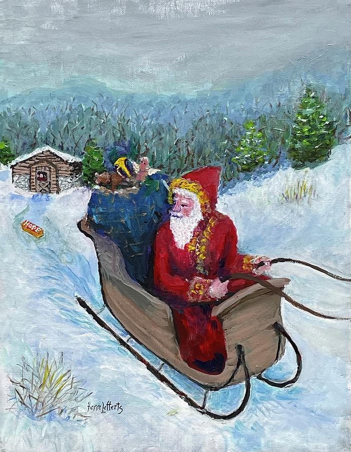 Remembering St Nicholas Painting by Terre Lefferts