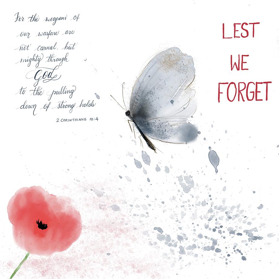 Remembrance Day 2021 Painting by Trilby Cole