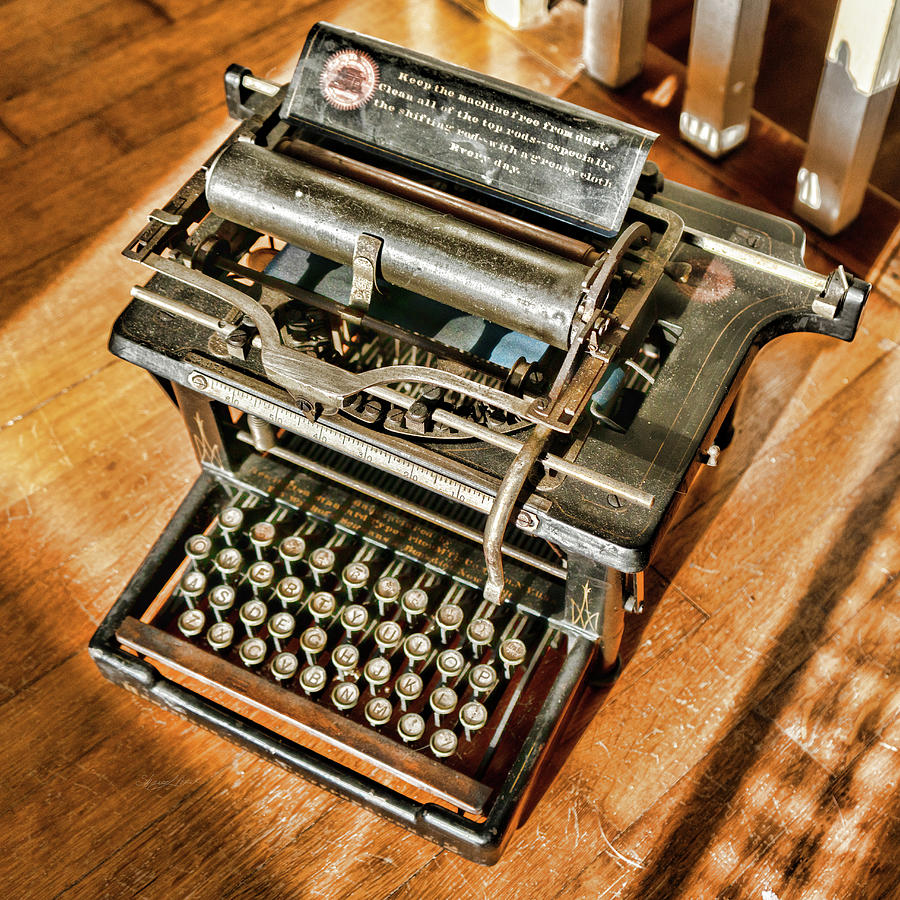 Remington 2 Typewriter Photograph by Sharon Popek
