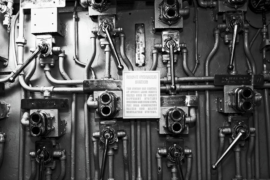 Remote Hydraulic Station Photograph by George Taylor