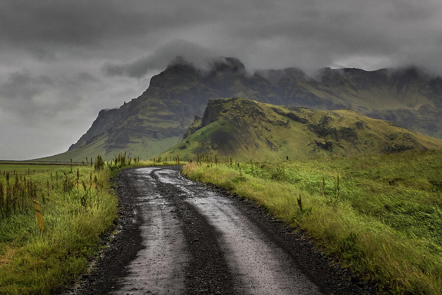 Remote Icelandic Road Photograph by Steven David Roberts Remote Icelandic Road Photograph by Steven David Roberts